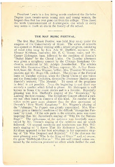Morningside College Bulletin Volume 05 Number 02 (1905-08)