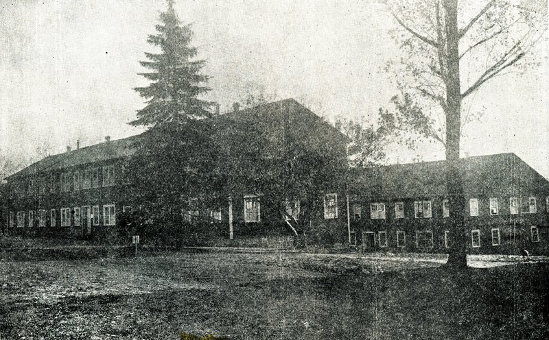 Photo of the Students' Army Training Corps Barracks Buildings