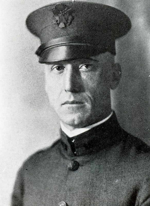 Portrait of Lieutenant Harry Brown, Commander of the Students' Army Training Corps Unit