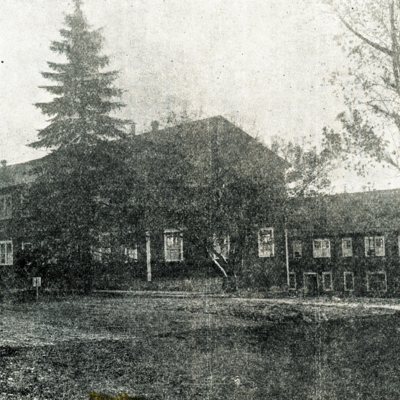 Scanned Photo of Students' Army Training Corps Barracks