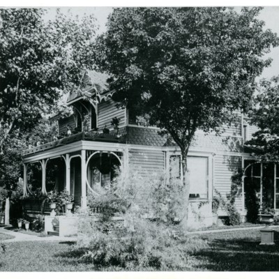 Peters Home later Mendota Hall Side View