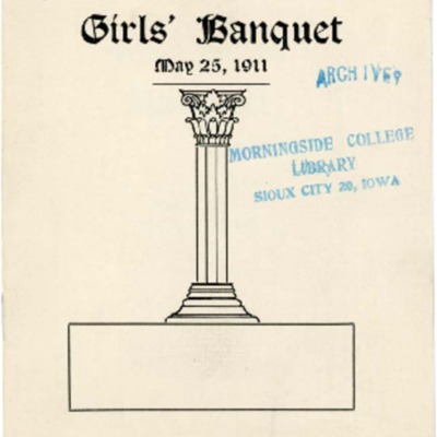 Agora Club Second Girl's Banquet Program