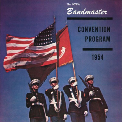 Iowa Bandmaster Convention, 1954