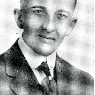 Scanned Portrait of Leon Hickman from 1918-1919 Bulletin